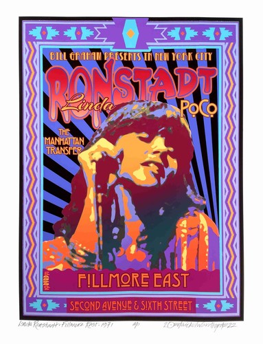 Linda ronstadt fillmore east - ronstadt,