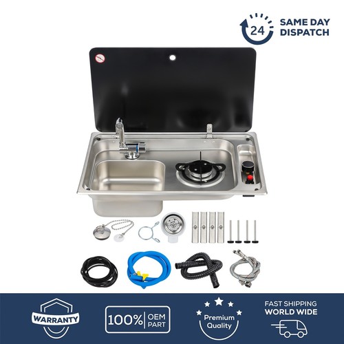 Sink cooker camping boat - rv,