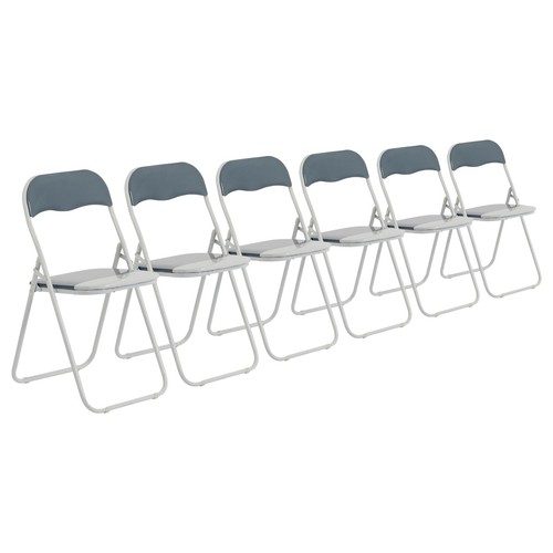 Coloured padded folding chairs - folding,