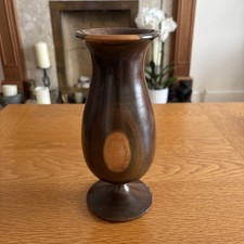 19th Century Lignum Vitae Vase