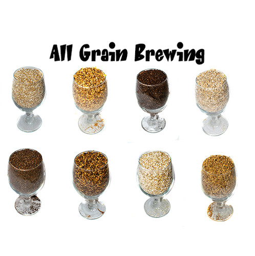Home brewing malts - crushed, for