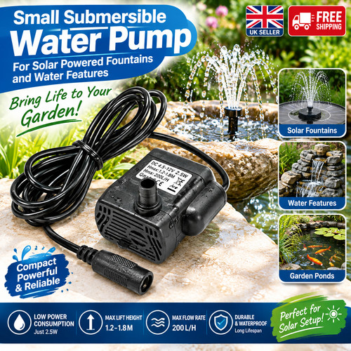 Small submersible water - water, pump