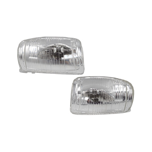 Side mirror indicator glass - side,