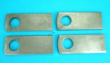 4 x Weld-on Eye Plates for