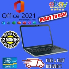 Dell Inspiron 17R 7720 17.3" Inch W10 Office i7 16GB RAM 128GB SSD Fast Laptop