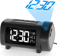 Bedside Projection Alarm Clock