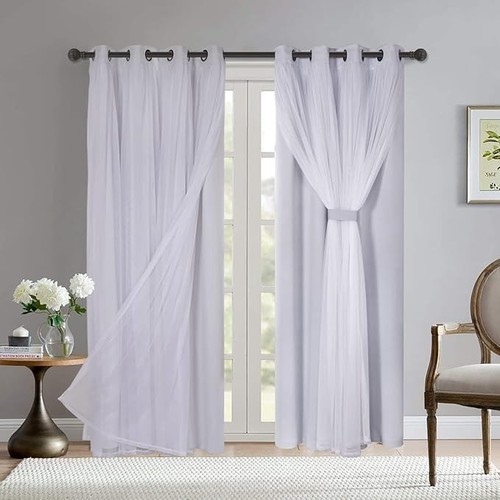 Blackout curtains set - blackout, double