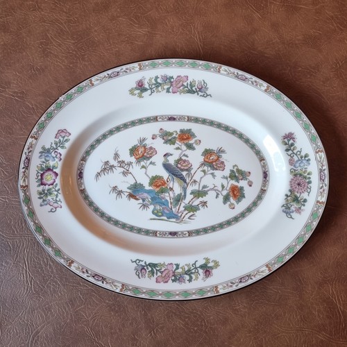 Wedgwood kutani crane oval - wedgwood,