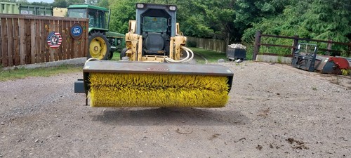 Skidsteer whites angled brush - skidsteer,