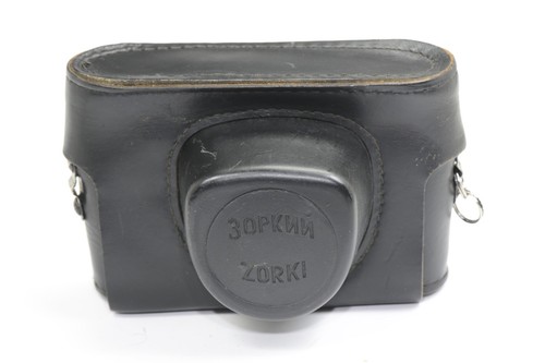 Leather case for zorki - leather,