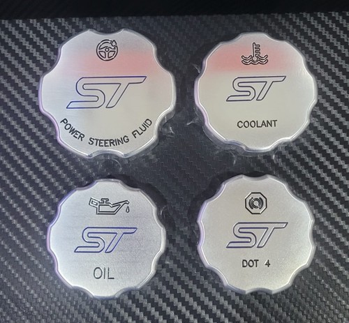 Billet aluminium fluid cap - fluid,