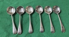 6 soup spoons HA EA FA Antique