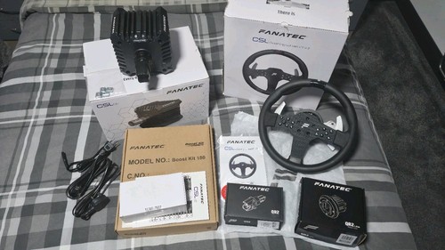 Fanatec csl 8nm wheel base - fanatec,
