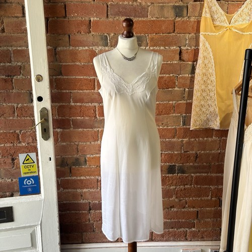 Vintage slip dress - vintage, petticoat