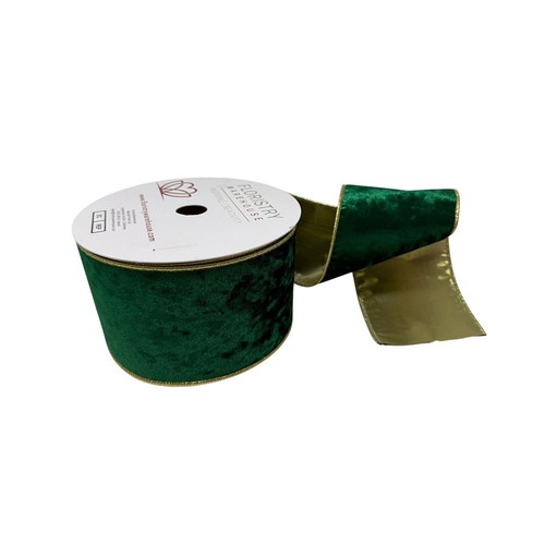 Wired velvet ribbon with - velvet,