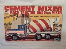 VERY RARE MPC Cement Mixer Mack Tractor And Rex Mixer 1/25 Model Kit 1-0853