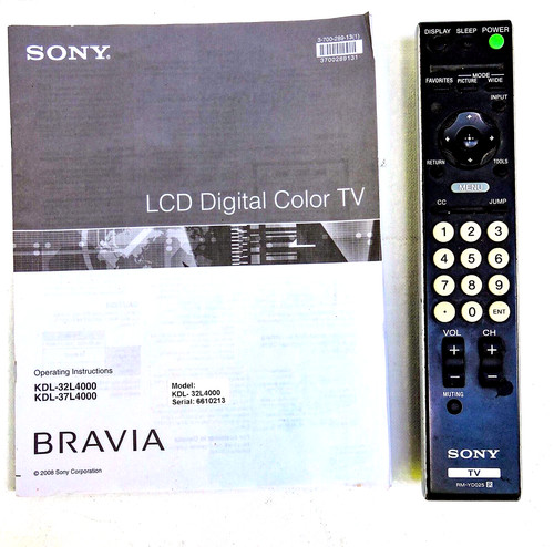 Sony remote control - tv,