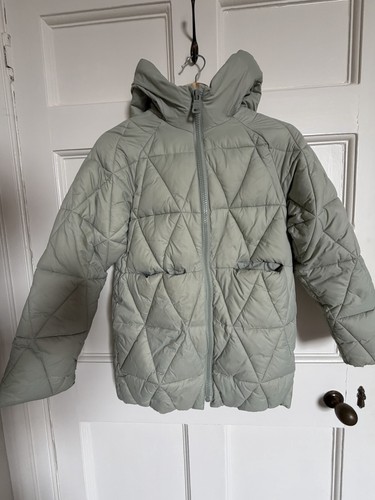Zara puffer jacket green sage - green,