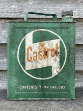 Vintage Castrol 2 Gallon Petrol Can AF