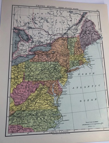Map 1935 united states - united, &