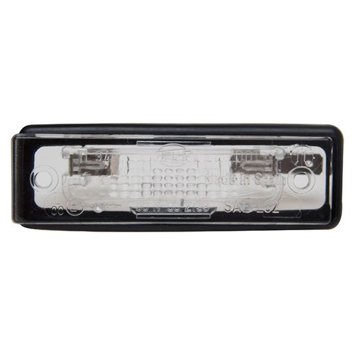 Licence plate light - plate, left