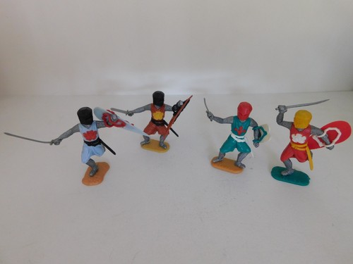 Timpo knights with accessories - timpo,