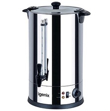 Igenix Catering  18Litre Tea Urn and Hot Water Boiler Stainless Steel IG4018 #B#