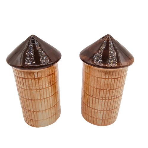 Vintage grain silo salt - vintage,