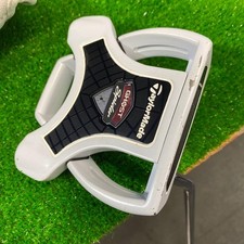 TaylorMade Spider Ghost 33" Steel Shaft Putter Headcover Grip ODYSSEY Used
