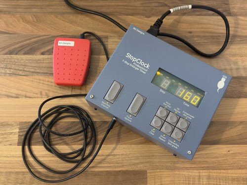 Designs stop clock - rh, f-stop
