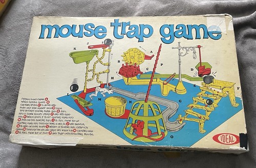 1970s vintage mouse trap game - mouse,
