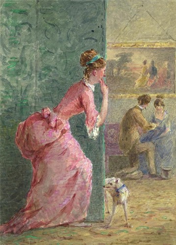 Victorian genre scene - victorian,