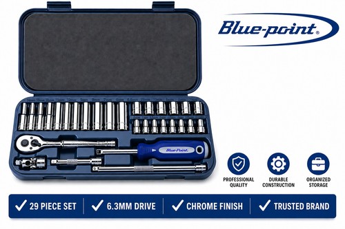 Blue point 29pc drive socket - 29pc,