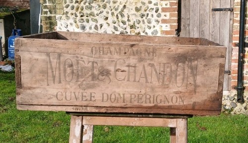 Moet chandon 1949 wooden - moet, &