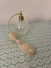 Vintage glass ￼Perfume