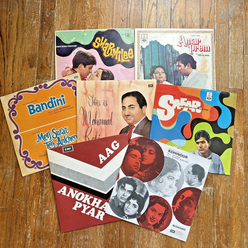 Bollywood vinyl records sd - records, rd