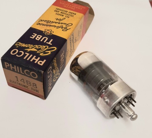 Vintage philco 14b8 vacuum - vintage,