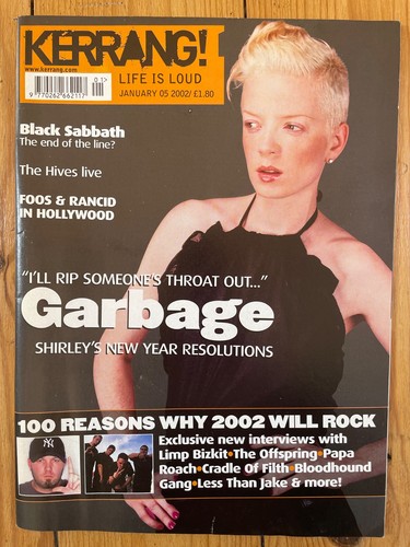 Kerrang magazine jan - magazine, 2002