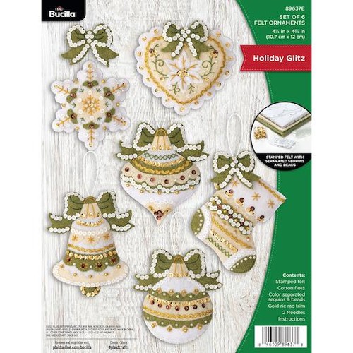 Bucilla felt ornaments - bucilla,