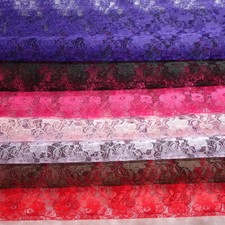 Budget Floral Lace Fabric-