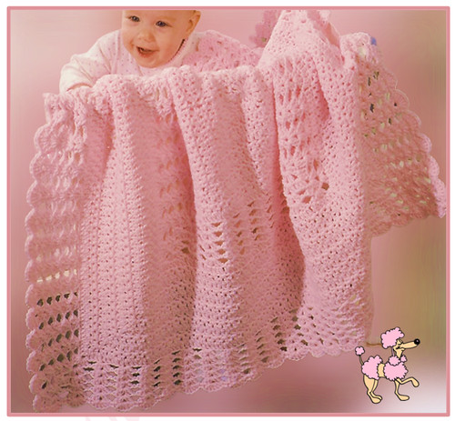 Crochet pattern baby blanket - crochet,