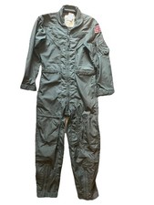 USAF Coverall Flight Suit 1980 Size 38R Medium US Air Force Army Military LN