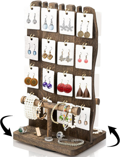 Rotating earring display - display, stand