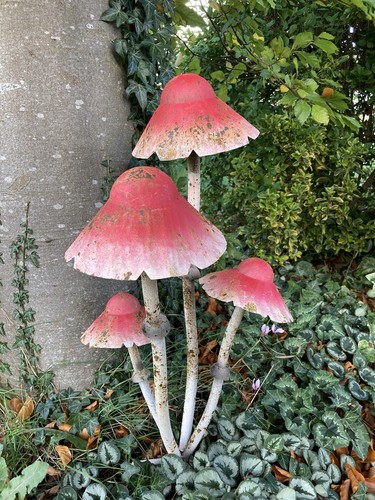 Large rustic red metal - large,