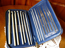 Vintage 'Abel Morrall' Crochet Hooks Set