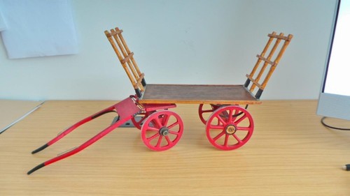 Bh640 wooden hay - cart,