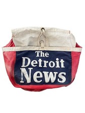 Vtg The Detroit News Newsboy