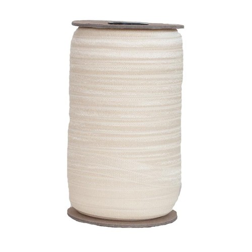Ivory fold over elastic - fold,