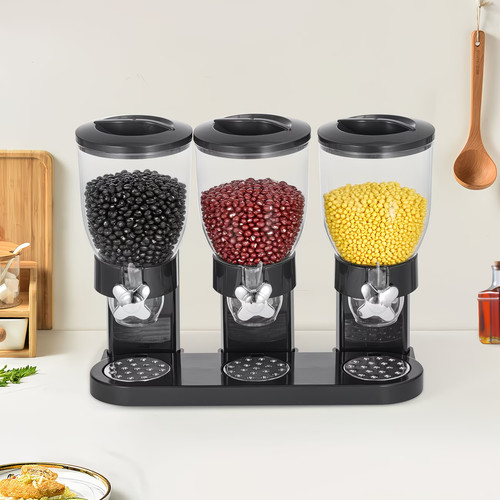 Double cereal dispenser - cereal, dual