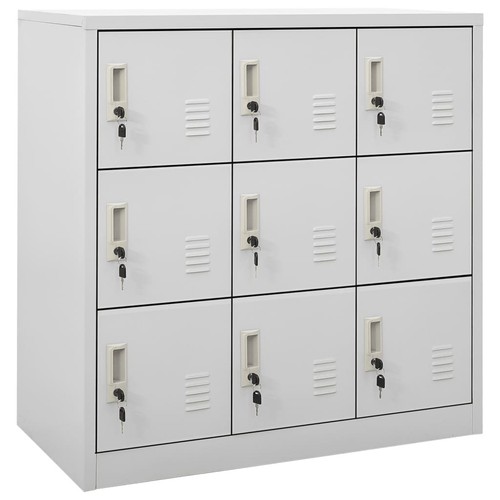 Locker cabinet light grey - locker,